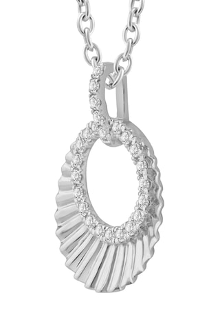 Collier - Or blanc et diamants