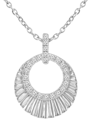 Collier - Or blanc et diamants