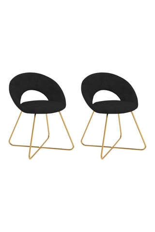 2 chaises Malone - 50 x 60 x 79 cm