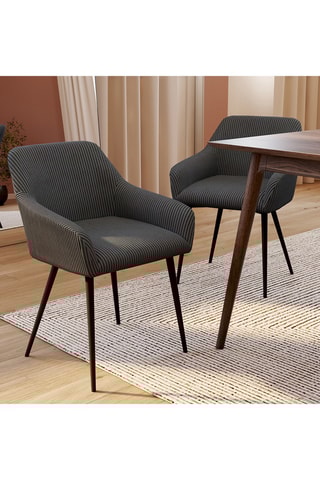 2 chaises Jenny - 51 x H6 x 56 cm