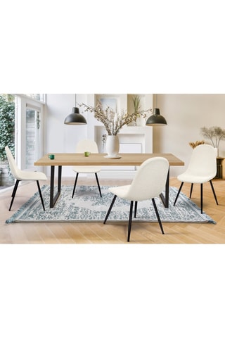 4 chaises Sofia - 43 x 86 x 54 cm