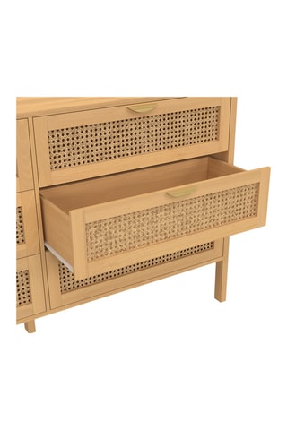 Commode 6 tiroirs Eve - 140 x 80 x 40 cm