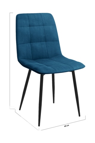 4 chaises Linda - 46 x 86 x 57 cm