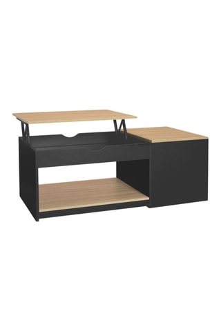 Table basse relevable Elina - 110 x 55 x 42 cm