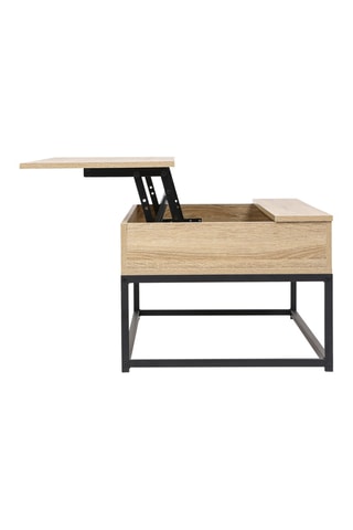 Table basse relevable en bois Manufacture - 99 x 55 x 41 cm