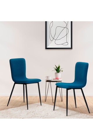 2 chaises Margot - 44 x 85 x 55 cm