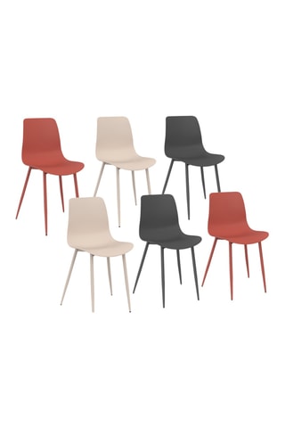 6 chaises Nala - 44 x 79 x 48 cm