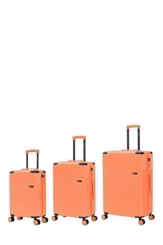 Set de 3 valises Stage - 56/66/76 cm  - Orange