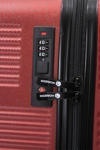 Valise grand volume Trolley Paddle Rouge - Rouge