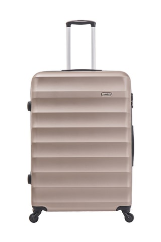 Valise grand volume (L) - 77,5 cm - Taupe