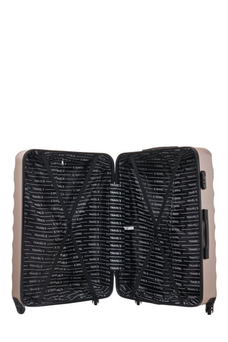 Valise grand volume (L) - 77,5 cm - Taupe