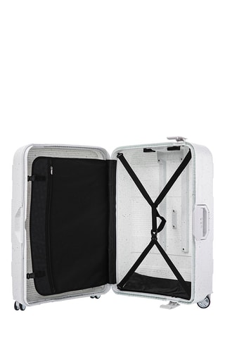 Maleta mediana Ocean - 65 cm - Candado TSA - Blanco