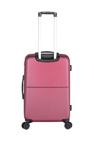Valise cabine Manhattan - 57 cm - Cadenas TSA - Rouge