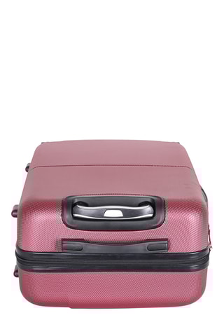 Valise cabine Manhattan - 57 cm - Cadenas TSA - Rouge
