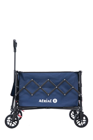 Inklapbare Trolley Aerial Rolltruck - 53 x 84 x 45 cm - Blauw