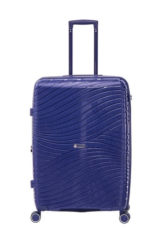 Set de 3 valises Peppy - 59/65/75 cm  - Bleu