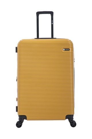 Valise grand volume Mary (L) - 75 cm - Jaune