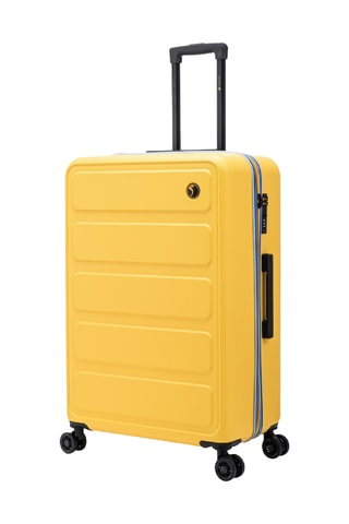Valise grand volume Subway (L) - 76 cm - Jaune