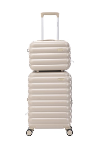Valise cabine et vanity Cloud - 57/36 cm - Beige