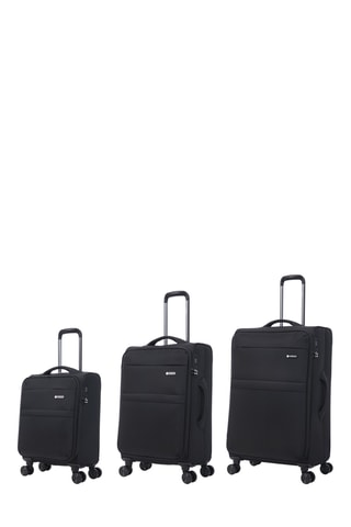 Set de 3 valises Dressing (S/M/XL) - 55/65/75 cm - Noir