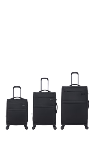 Set de 3 valises Dressing (S/M/XL) - 55/65/75 cm - Noir
