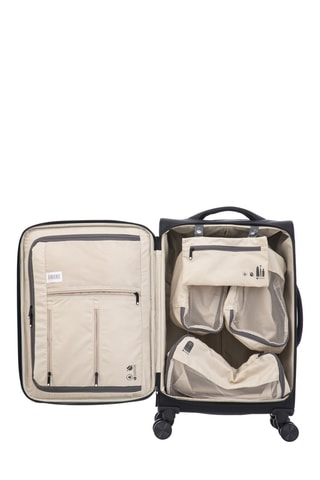 Set de 3 valises Dressing (S/M/XL) - 55/65/75 cm - Noir