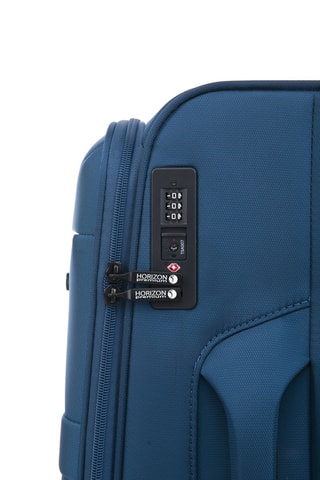 Set de 3 valises Dressing - 55/65/75 cm - Bleu