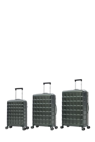 Set de 3 valises Vision (S/M/L) - 55/65/75 cm - Kaki