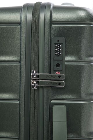 Set de 3 valises Vision (S/M/L) - 55/65/75 cm - Kaki