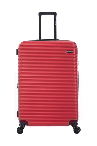 Valise grand volume Mary (L) - 75 cm - Rouge