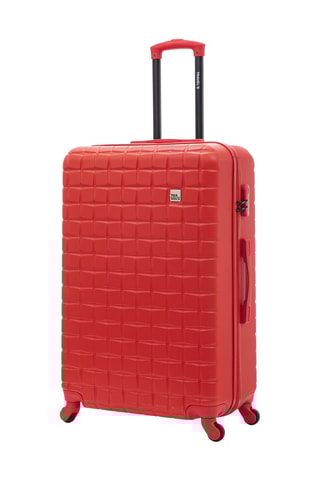 Valise grand volume Mosaïc (L) - 75 cm - Rouge