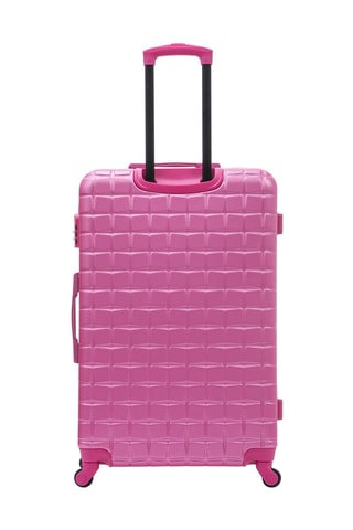 Valise grand volume Mosaïc (L) - 75 cm - Rose