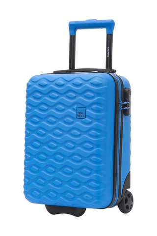 Valise low-cost Spring (XS) - 44 cm - Bleu