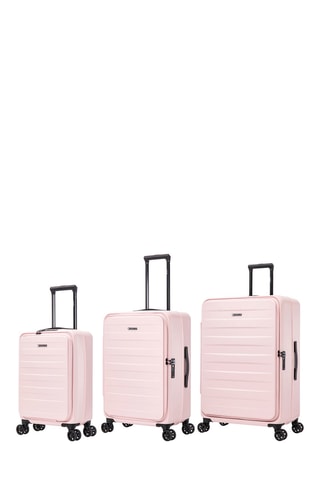 Set de 3 valises New Guest - 56/67/77 cm - Rose