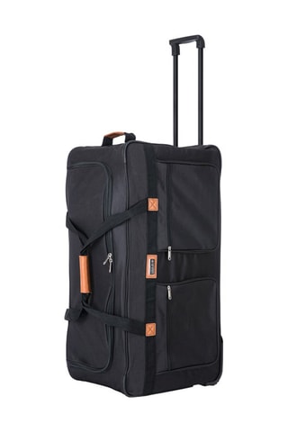 Sac de voyage avec roulettes Outsider - 80 cm - Noir