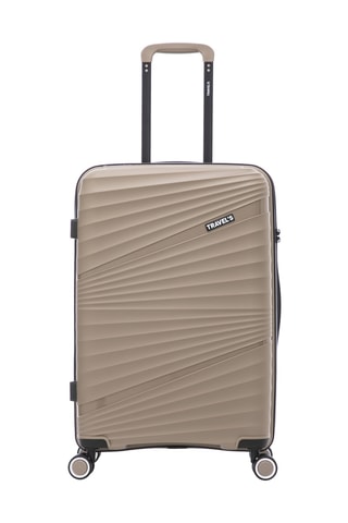 Valise grand volume Milos (L) - 76 cm - Beige