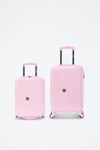 Valise cabine low cost et valise cabine Vuelto - 45/55 cm - Violet