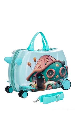 Valise cabine enfant Maison - 50 cm - Multicolore