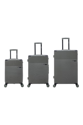 Set de 3 valises Stage (S/M/L) - 55/65/75 cm - Kaki