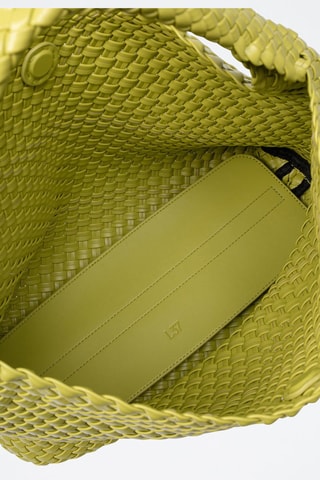 Handtas en Clutch Kansas - Limoengroen