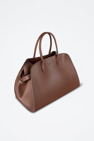 Leren Shopper Bon Voyage - Bruin