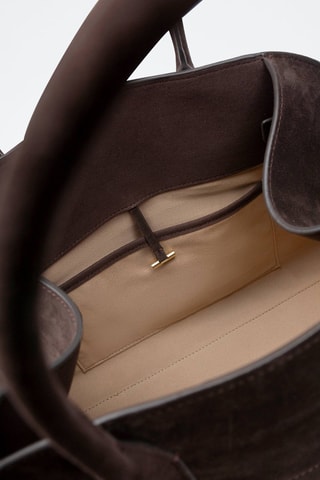 Nubuck Shopper Bon Voyage - Bruin