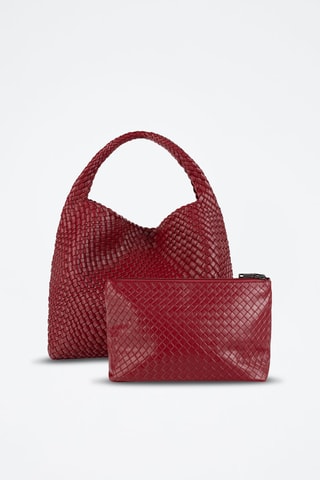 Shopper en Clutch Kansas - Rood