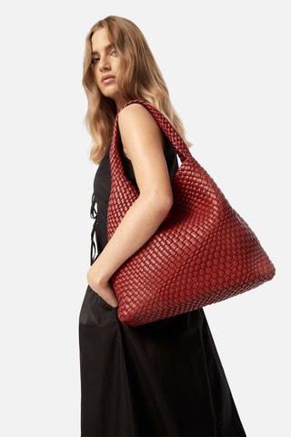 Shopper en Clutch Kansas - Rood