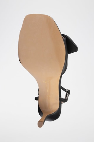 Leren Sandalen met Hak Carelss Whisper - Zwart