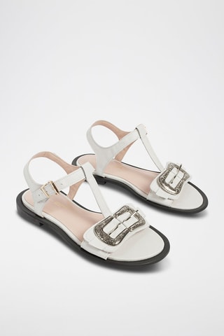 Leren Sandalen Impact - Wit