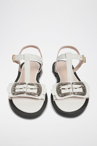 Leren Sandalen Impact - Wit