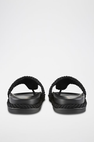 Leren Sandalen Keep Cool - Zwart