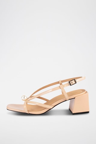 Leren Sandalen met Hak Don’t Call My Name - Roze 