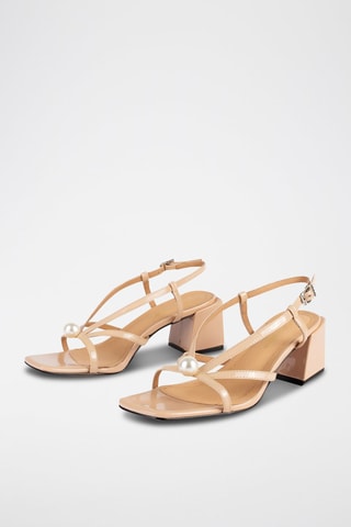 Leren Sandalen met Hak Don’t Call My Name - Roze 